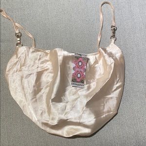 Satin bodysuit champagne